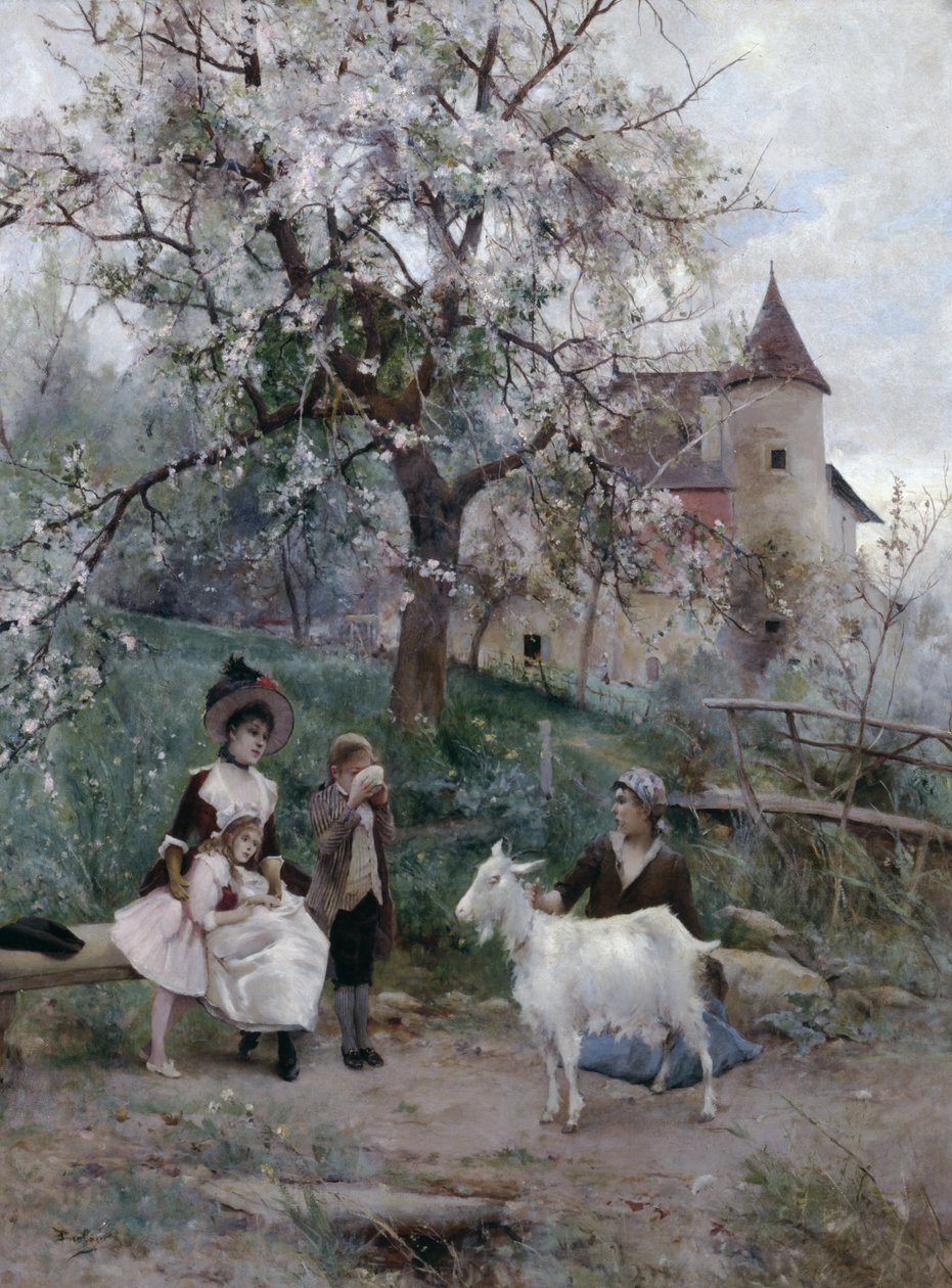 Förfriskningar vid vägkanten av Emile August Pinchart
