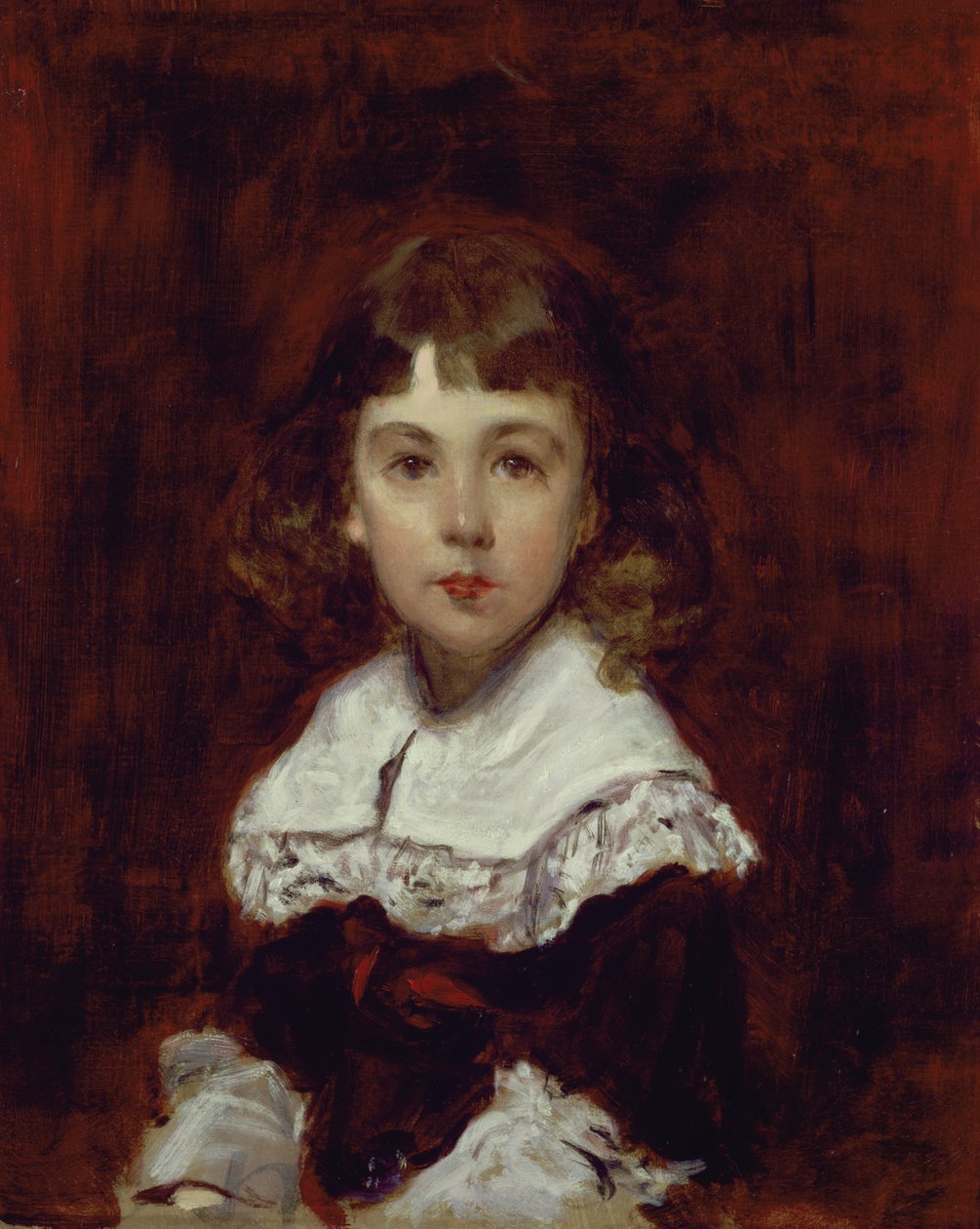 Porträtt av Georges Claretie, son till kompositören Jules Claretie (1840-1913) av Charles Emile Auguste Carolus Duran