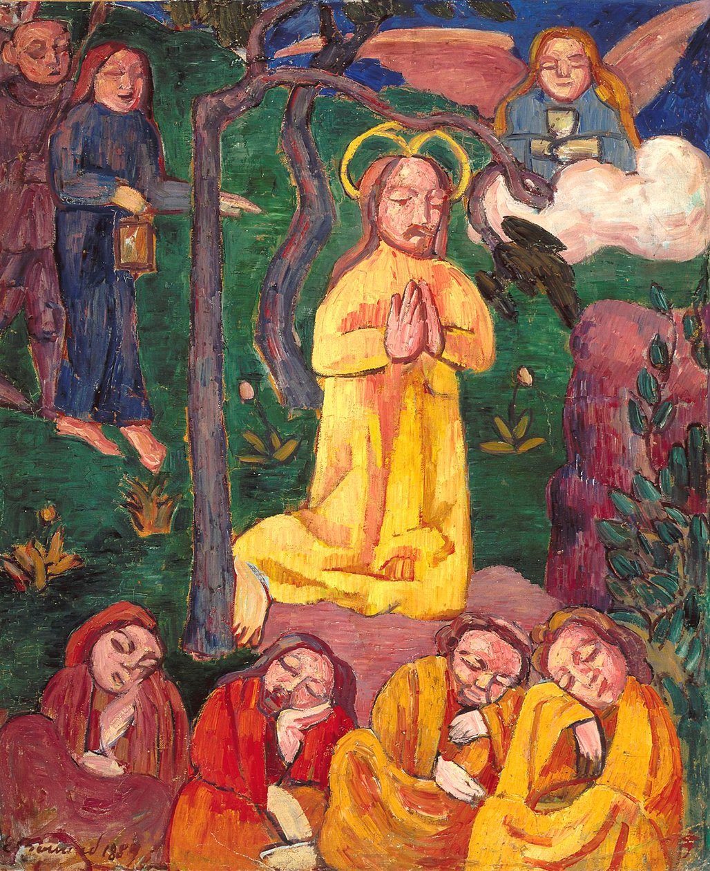  Yellow Christn  av Emile Bernard