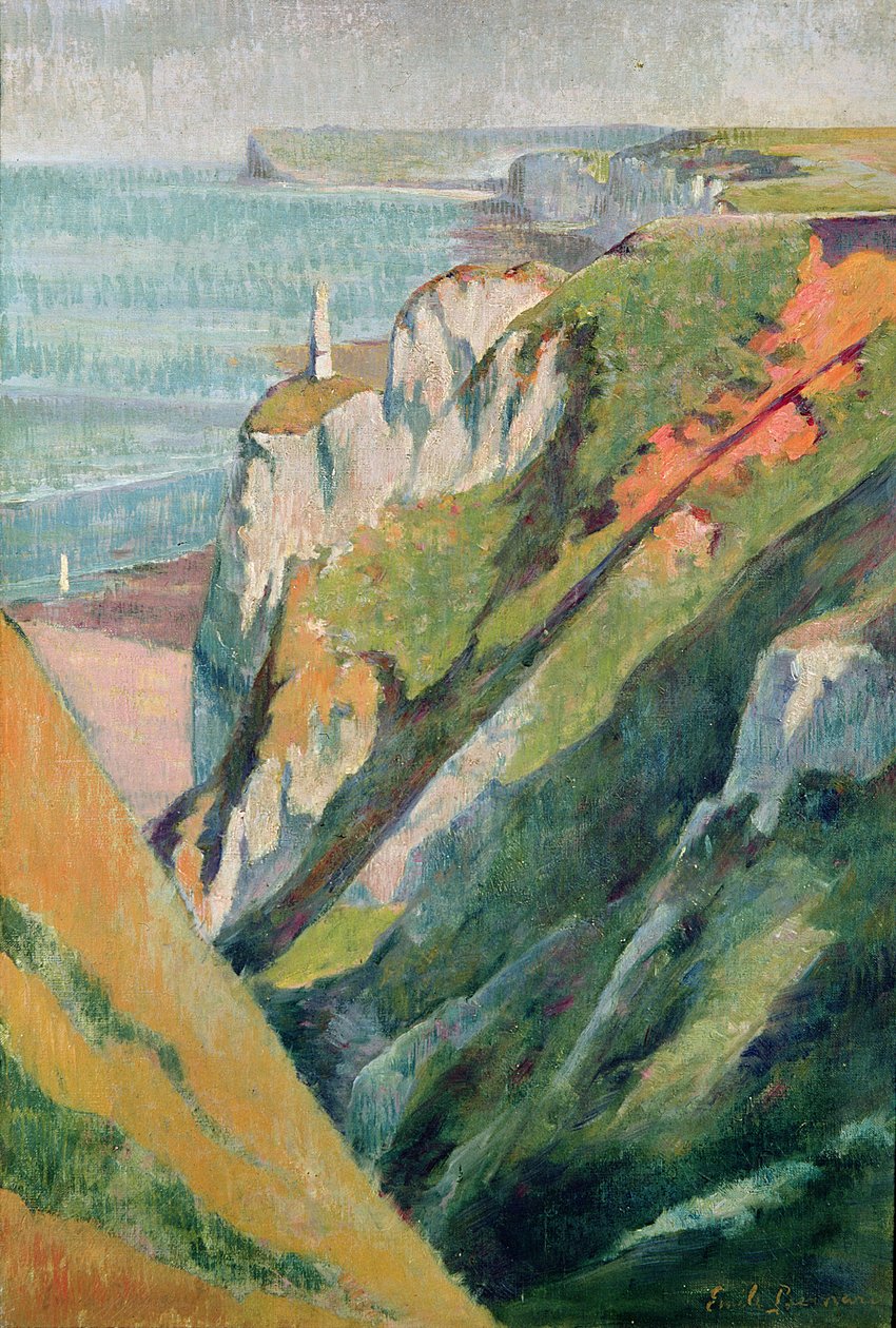 Klippor och hav av Emile Bernard