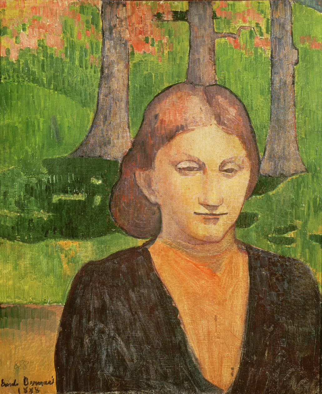 Porträtt av min syster Madeleine, 1888 av Emile Bernard