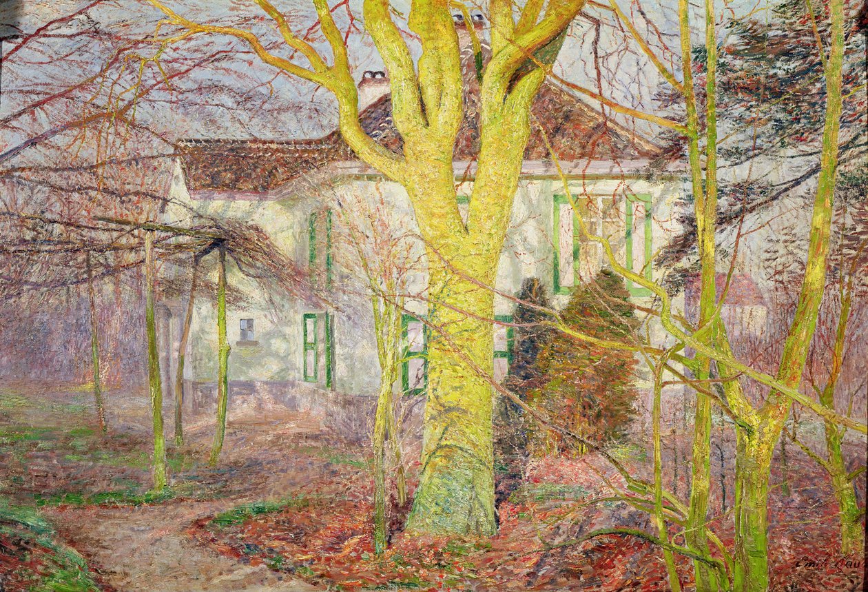 Ray of Sunlight eller Zonneschijn, april 1899 av Emile Claus