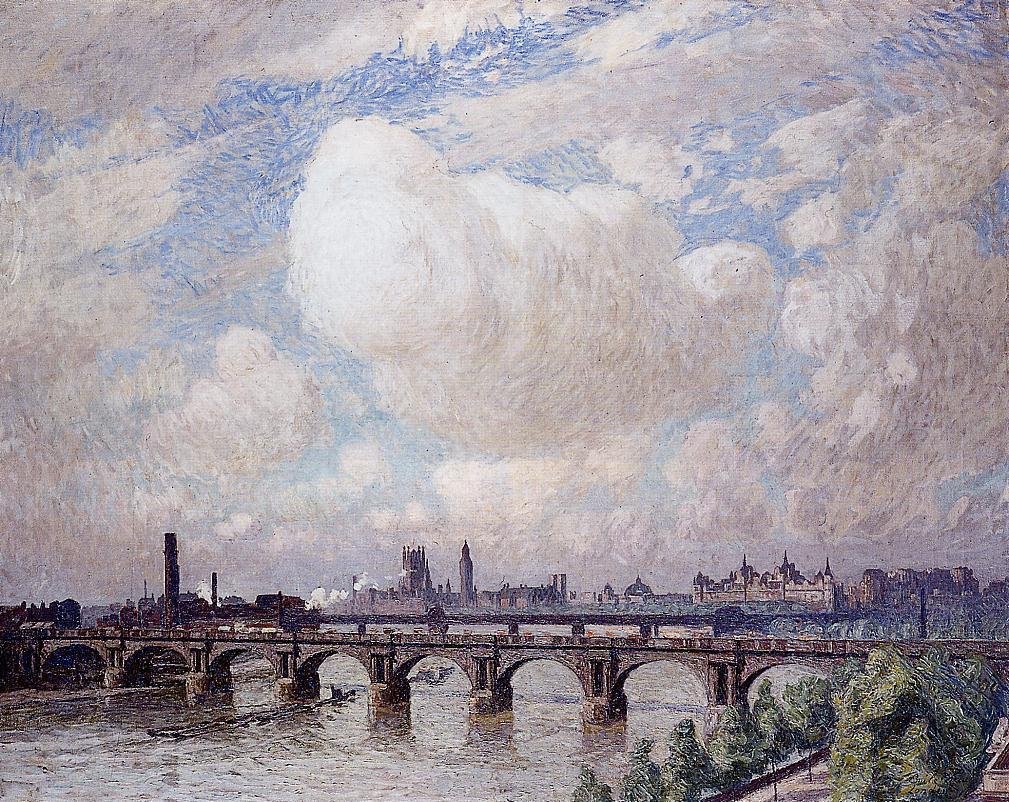 Waterloo Bridge in the Sun av Emile Claus