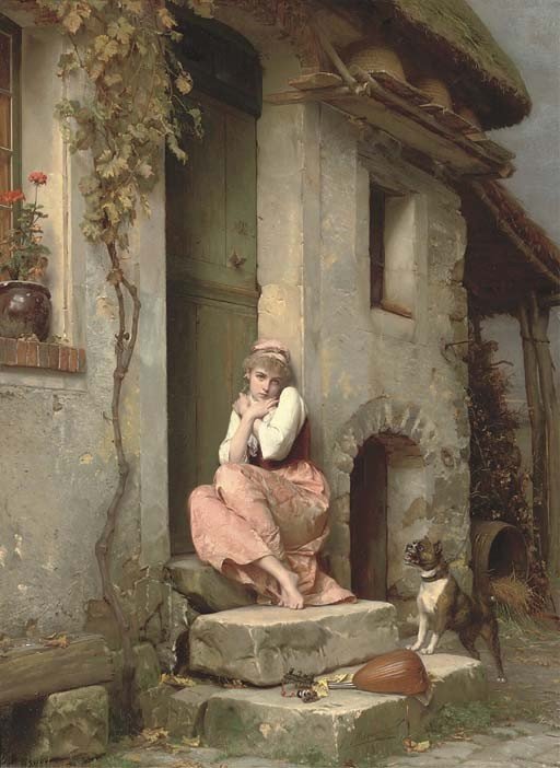  La cagalen av Emile Pierre Metzmacher