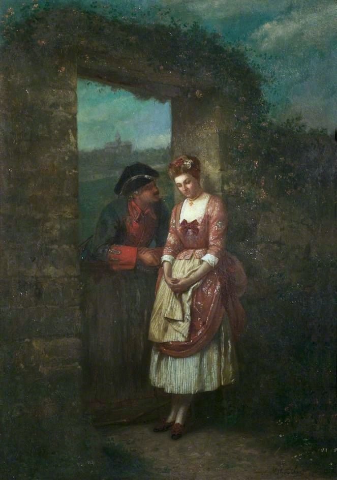 Courtship av Emile Pierre Metzmacher