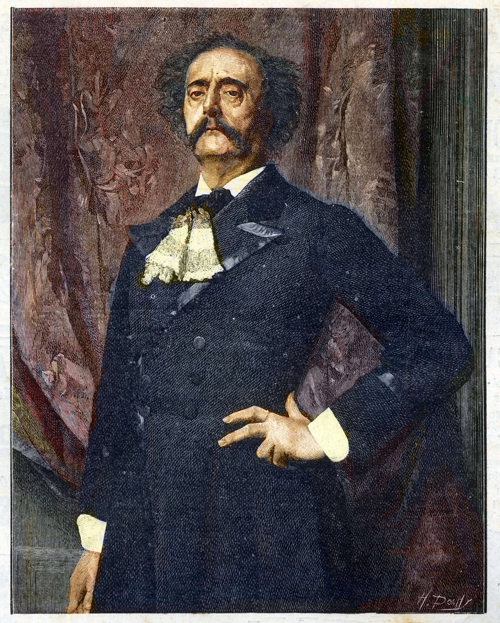 Porträtt av Jules Barbey d