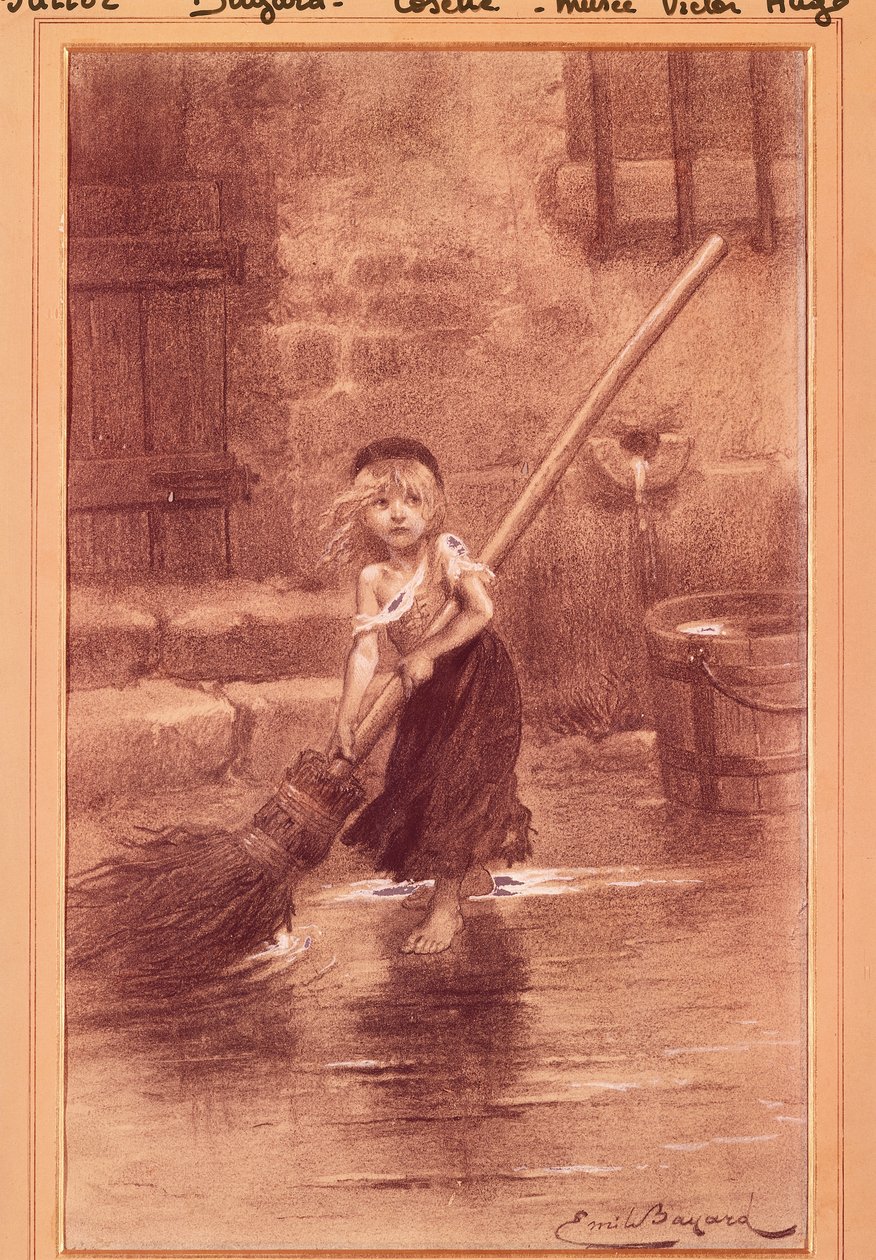 Cosette, illustration från 