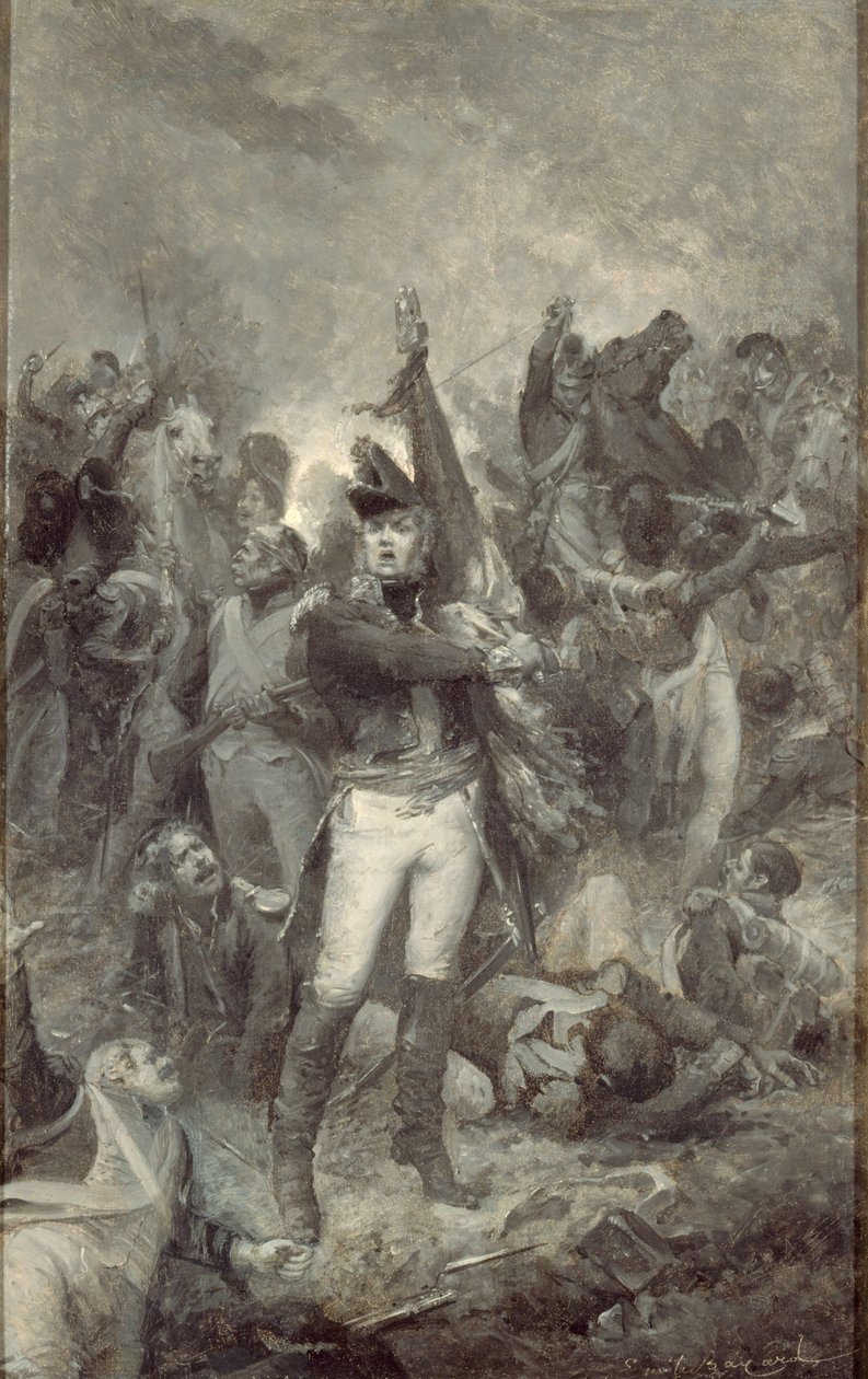 Porträtt av Pierre Cambronne 1770-1842, ca 1879. av Emile Antoine Bayard