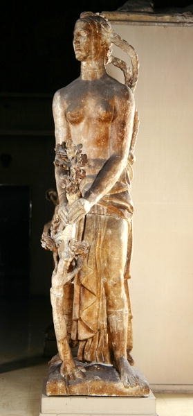 Prudence, modell för monumentet över general Carlos Maria de Alvear (1788-1852) (gips) av Emile Antoine Bourdelle