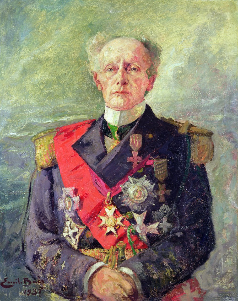 Emile Paul Guépratte (1856 - 1939), viceamiral av Emile Baes