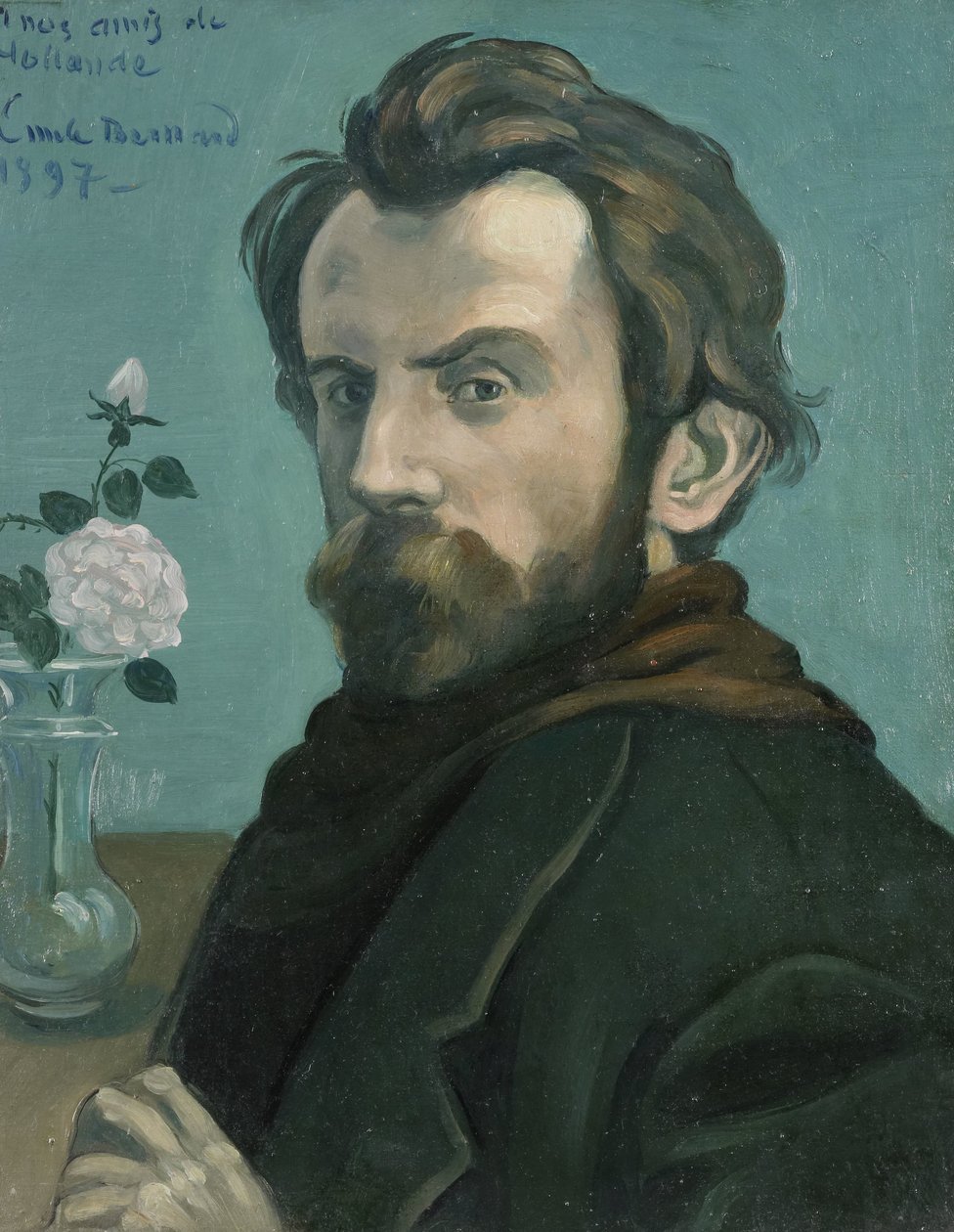 Självporträtt Självporträtt av Émile Bernard (signed by artist)