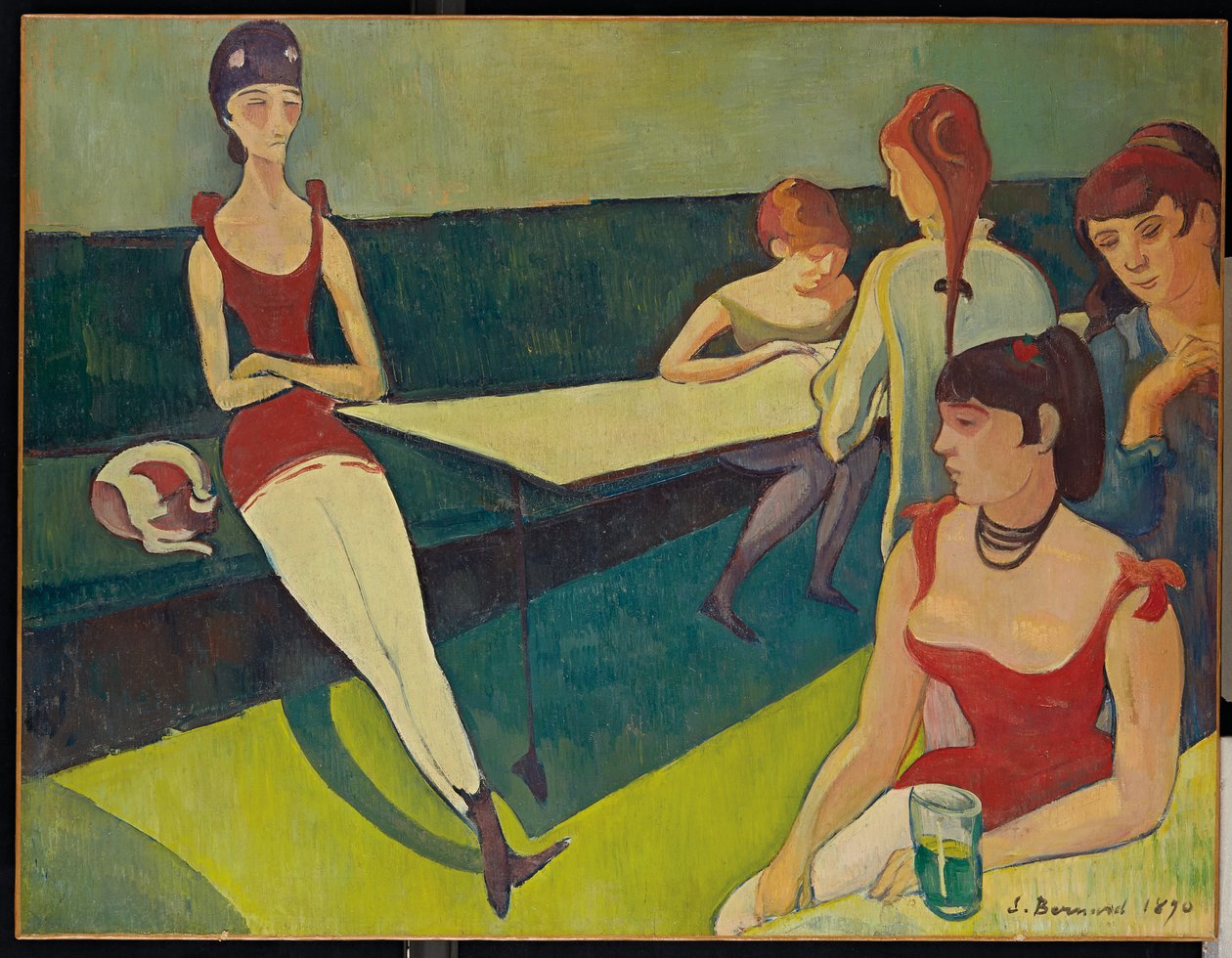 Salongen, 1890-92 av Emile Bernard