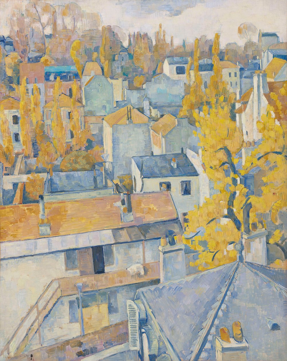 Takvy, 1890. av Emile Bernard