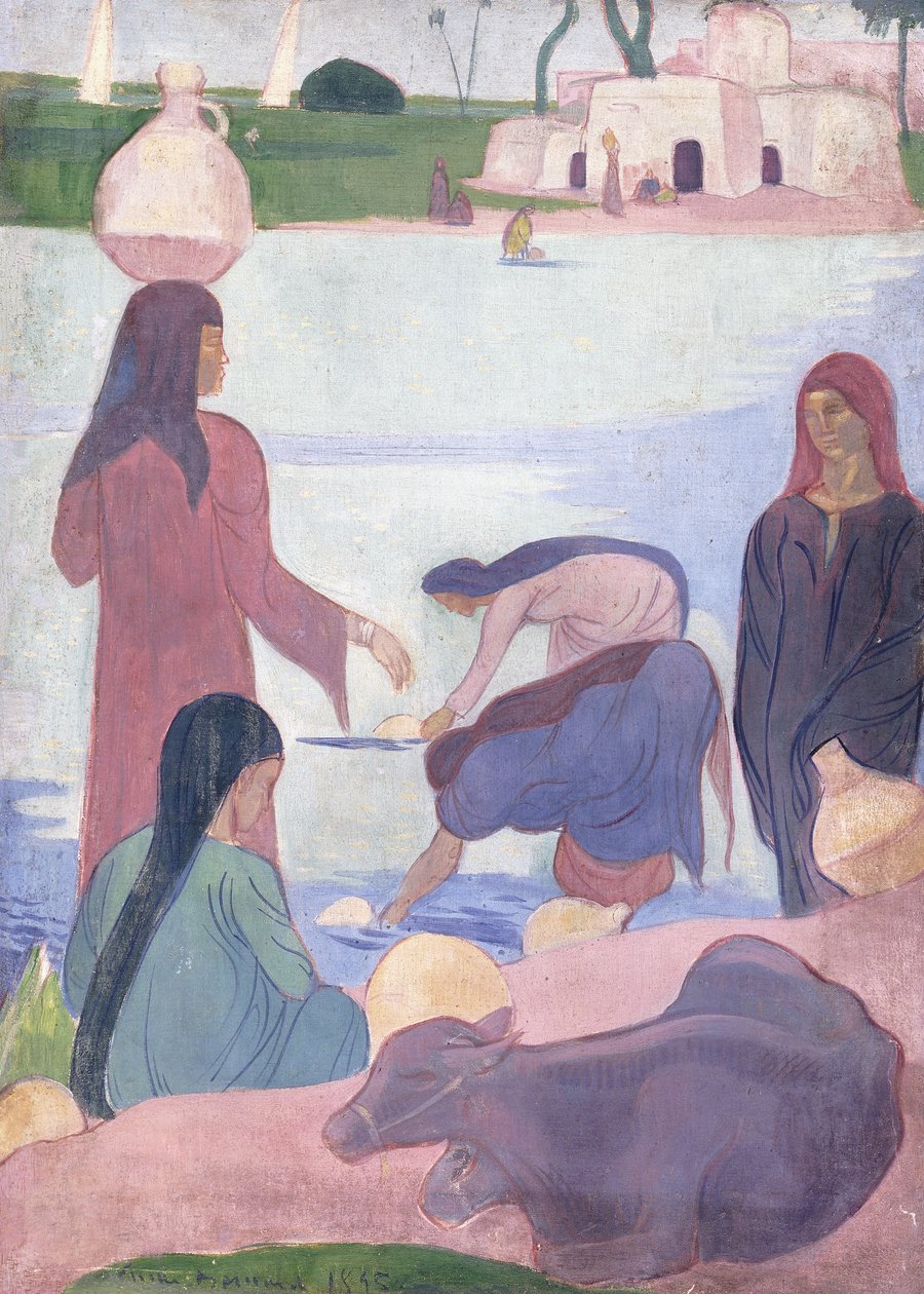 Vattenbärarna, 1895 av Emile Bernard