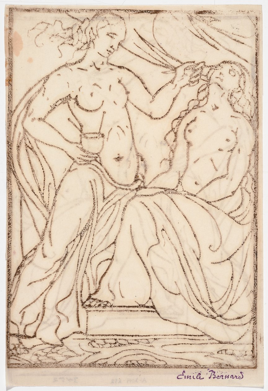 Utan titel av Emile Bernard