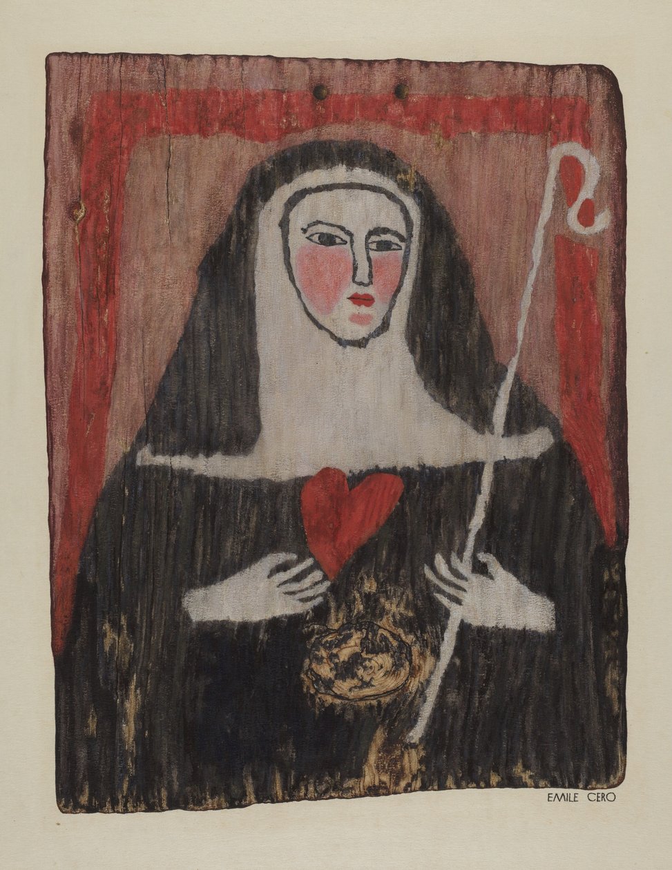 Helig altartavla, ca. 1939. av Emile Cero