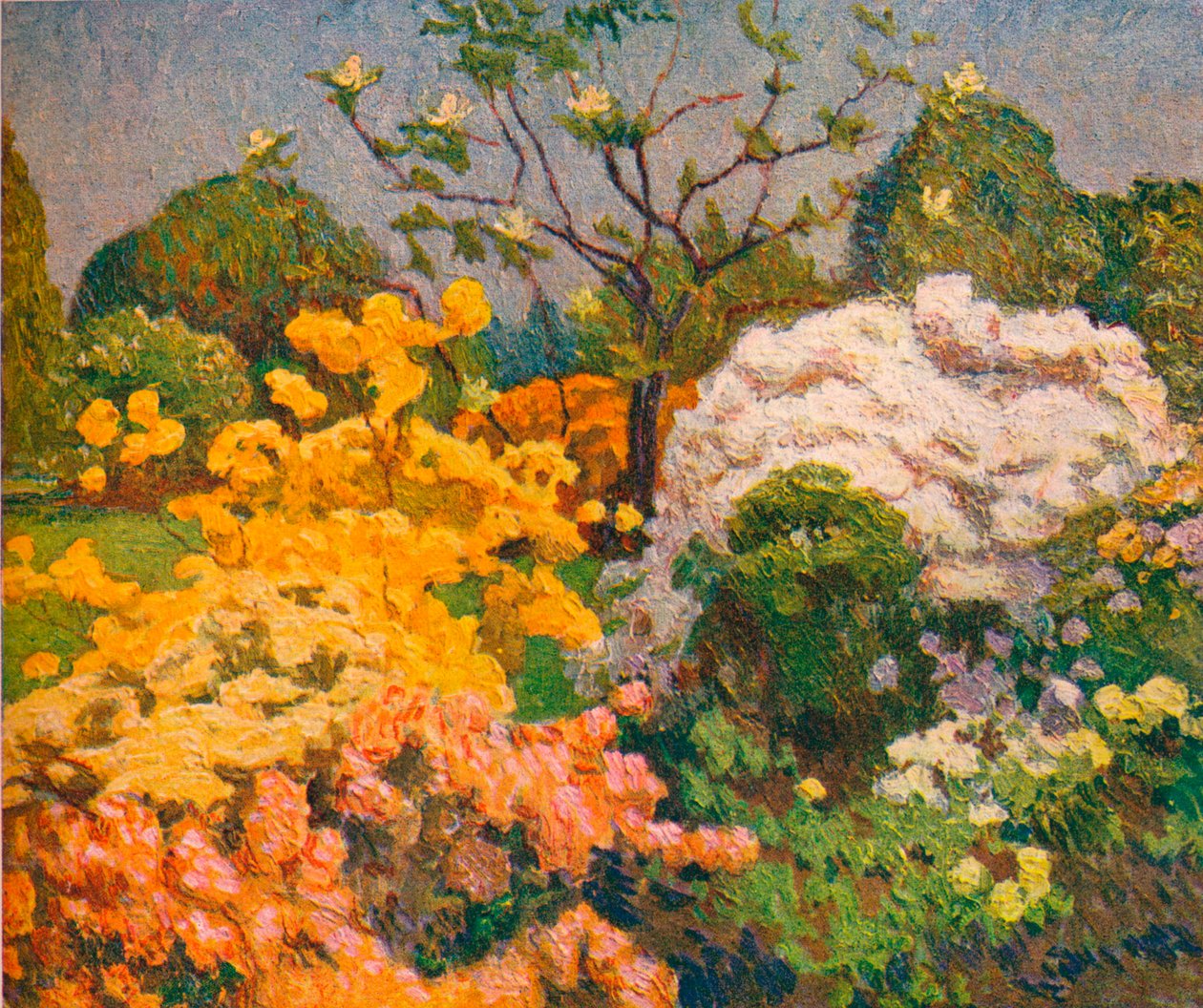 Azaleor, Kew Gardens, c1914 av Emile Claus