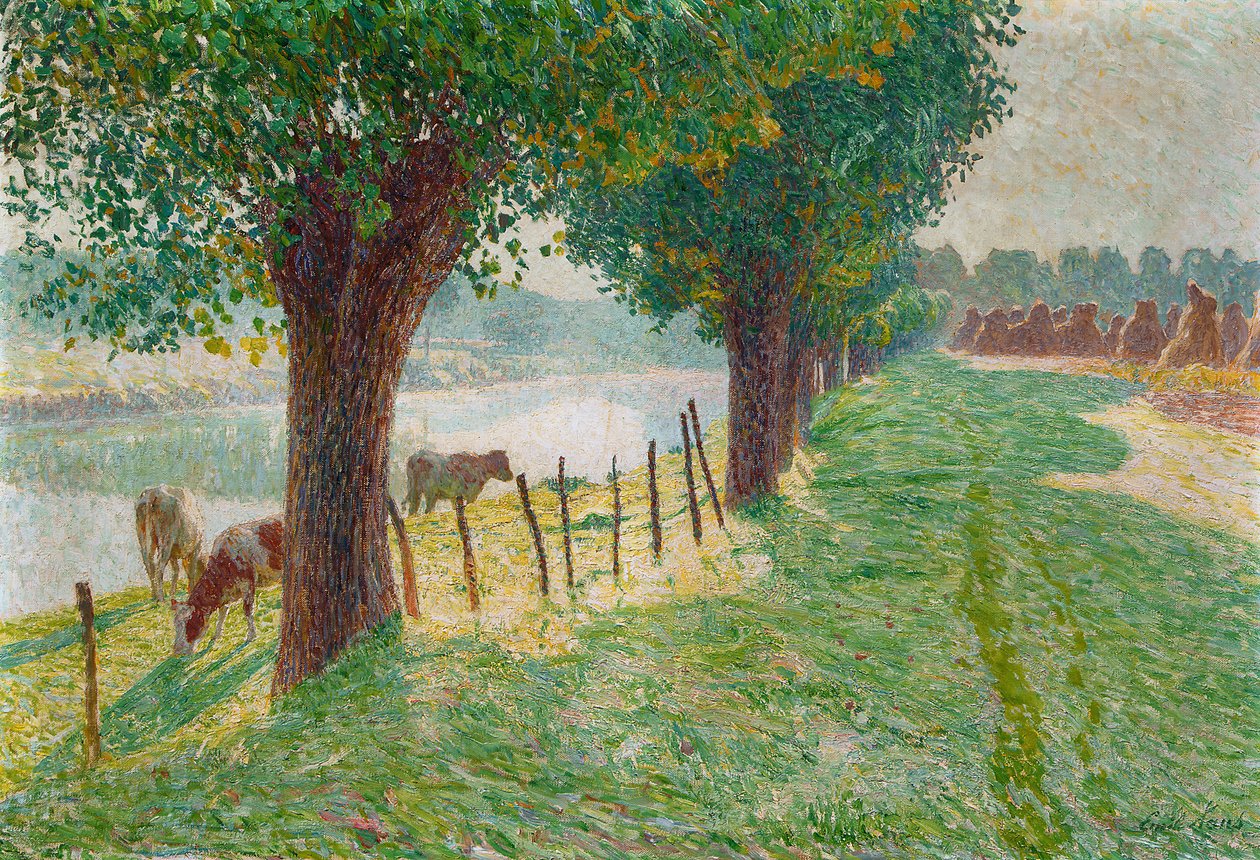 Slutet av augusti 1909 av Emile Claus