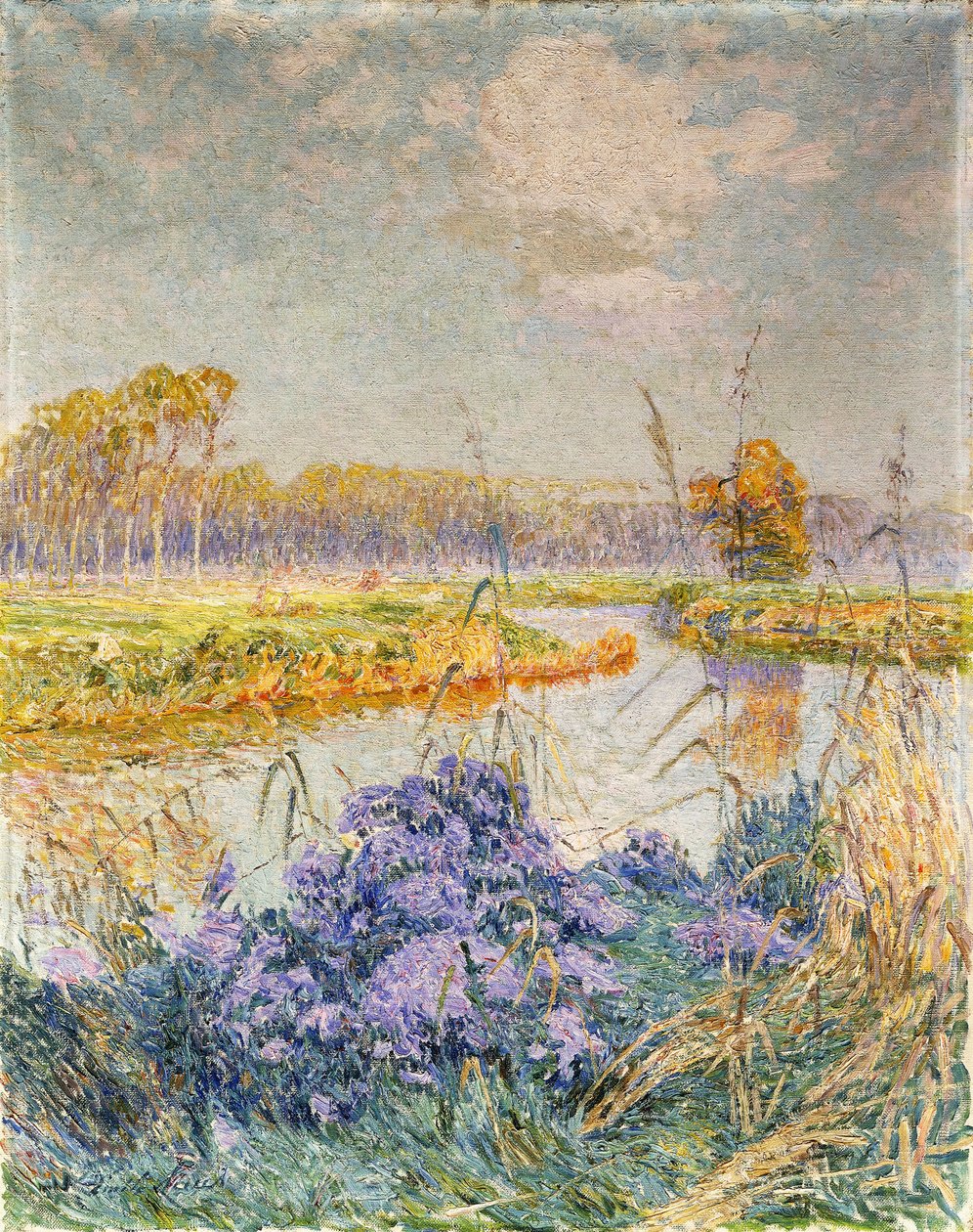 La Lys - De Leie, född 1902 av Emile Claus