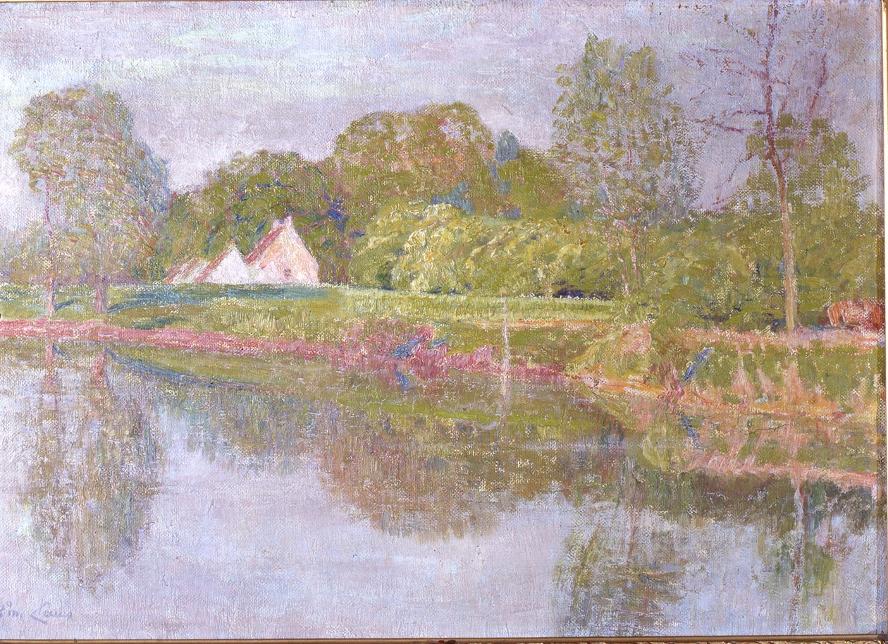Landskap på Lyset, en morgon i maj 1902 av Emile Claus