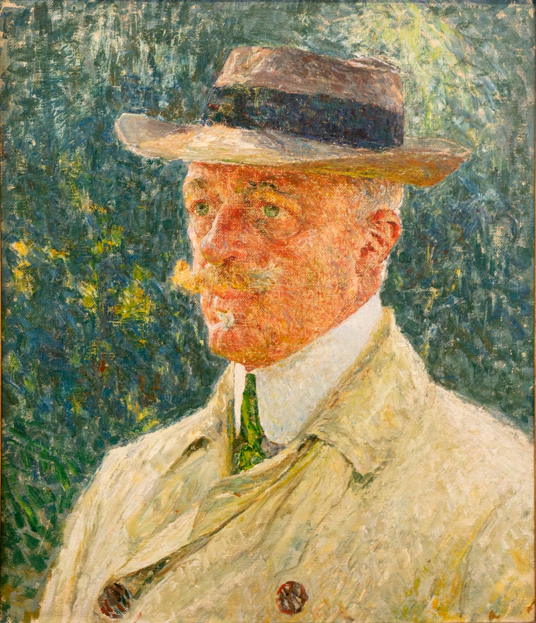 Porträtt av Cyriel Buysse av Emile Claus