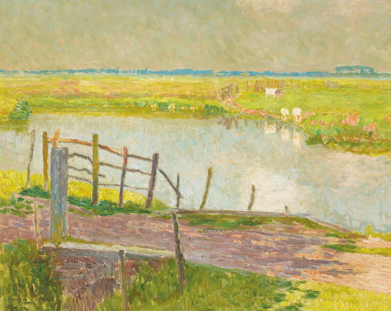 Staketet av Emile Claus