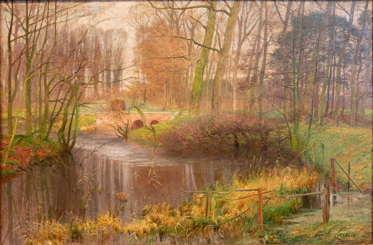 Ooidonks trädgård av Emile Claus