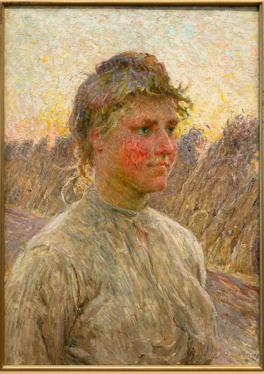 Unga bondefru av Emile Claus