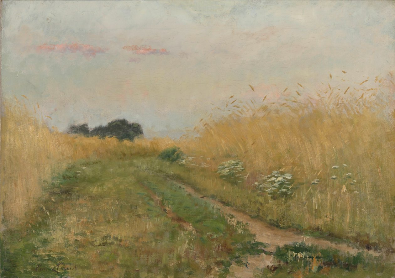 Sommarlandskap - Sädesfält av Emile Claus
