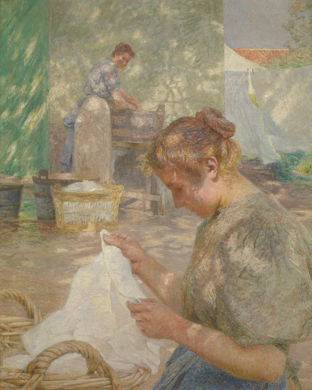 Solig dag av Emile Claus