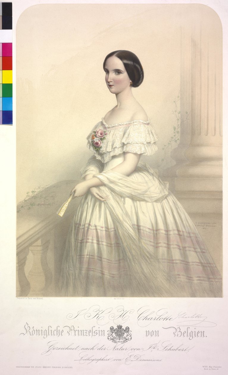 Kunglig prinsessa av Belgien I K. H. Charlotte av Emile Desmaisons
