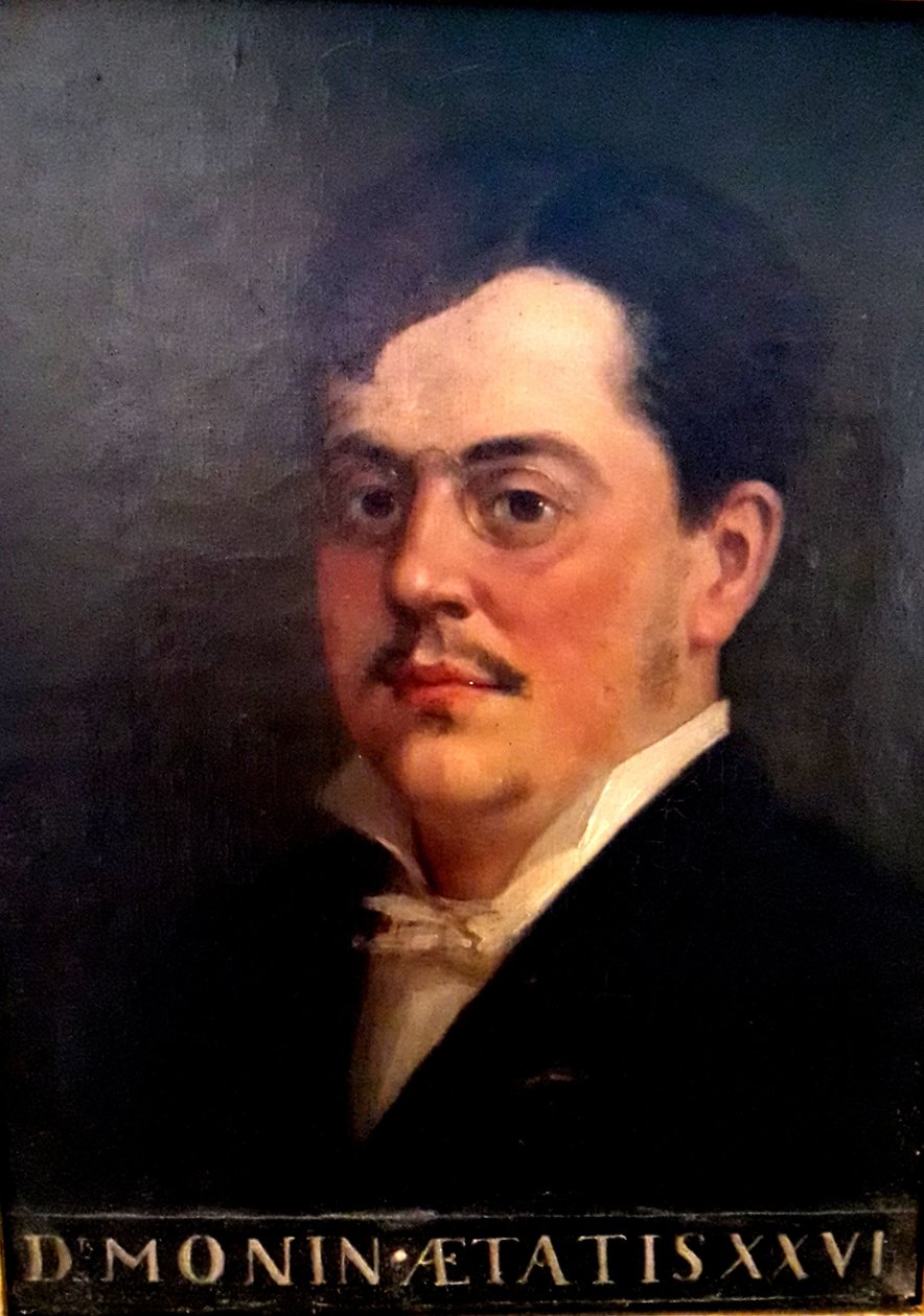 Franska: Portrait du docteur Ernest Monin av Emile Dupont-Zipcy