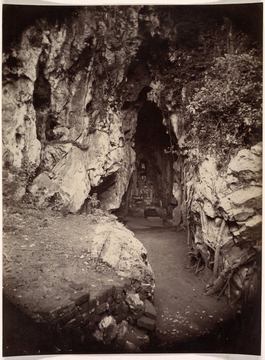 Hoa Nghiem-grottan, Augustomvandlingens grotta, ca. 1875. av Emile Gsell