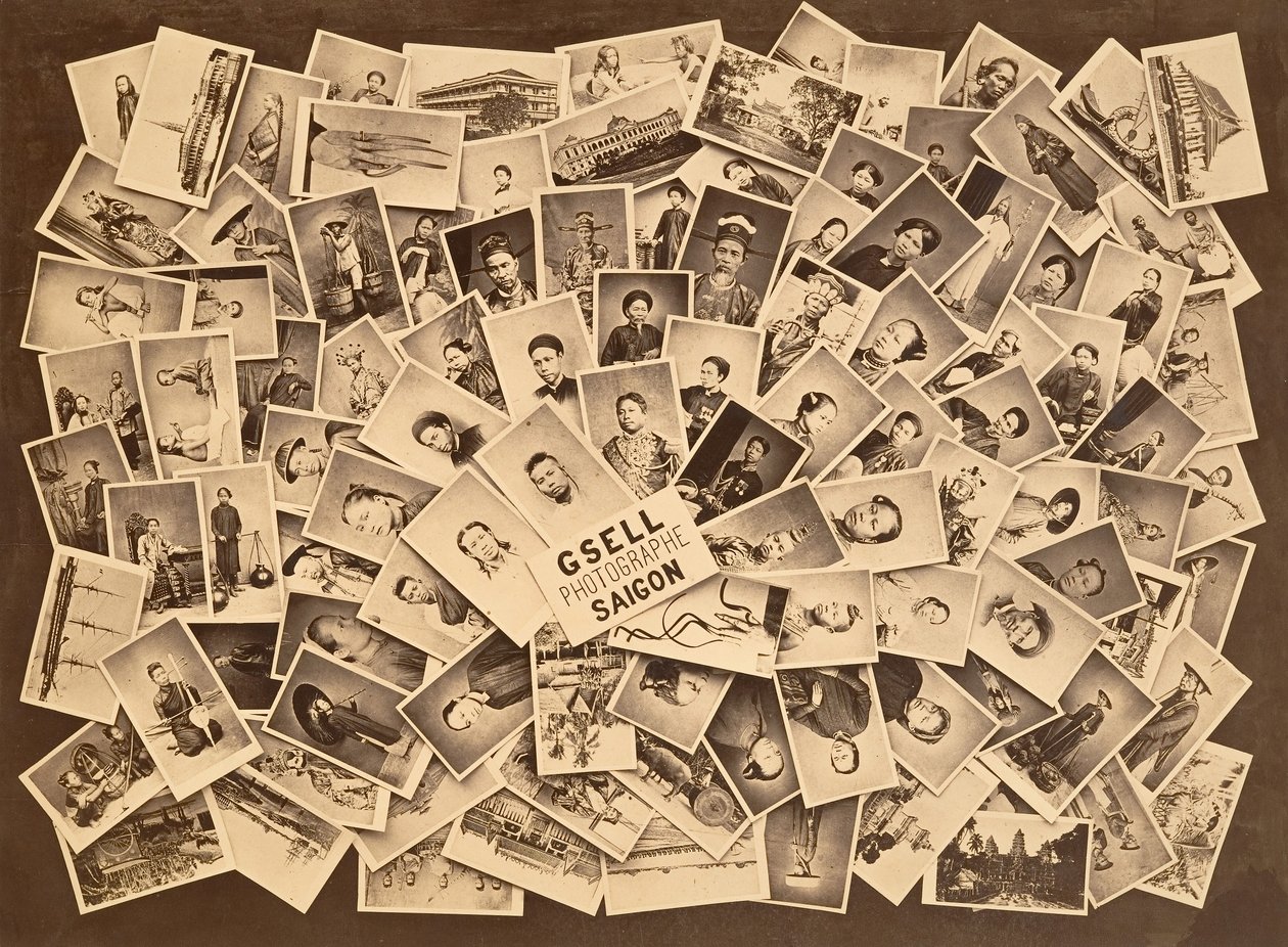 [Fotografisk annons], 1860-talet. av Emile Gsell