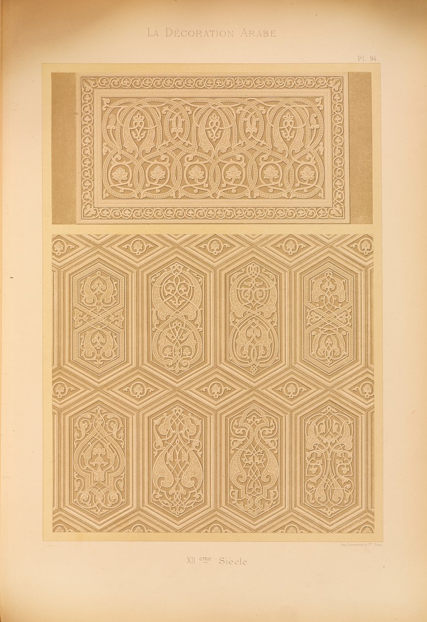 Qus katedralmoské, 1885 av Emile Prisse dAvennes