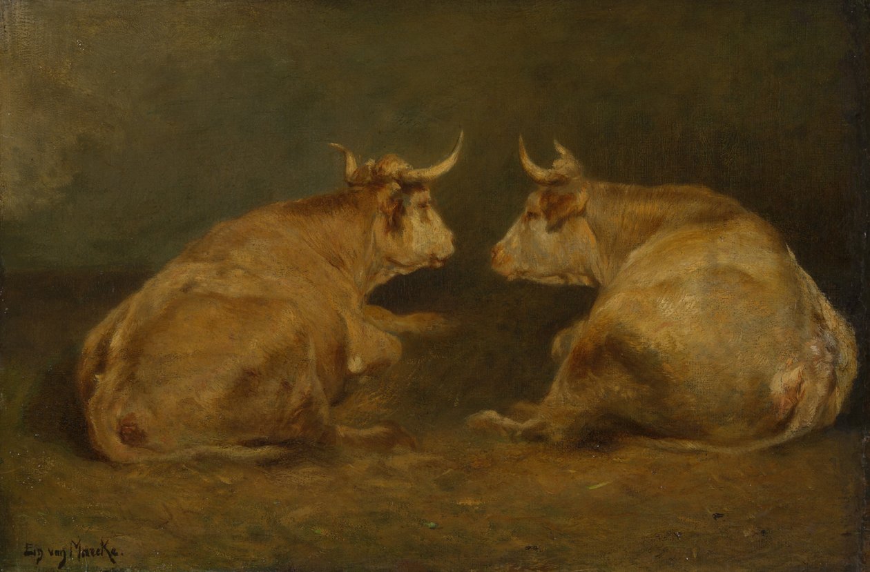 Tête-à-tête av Emile van Marcke de Lummen