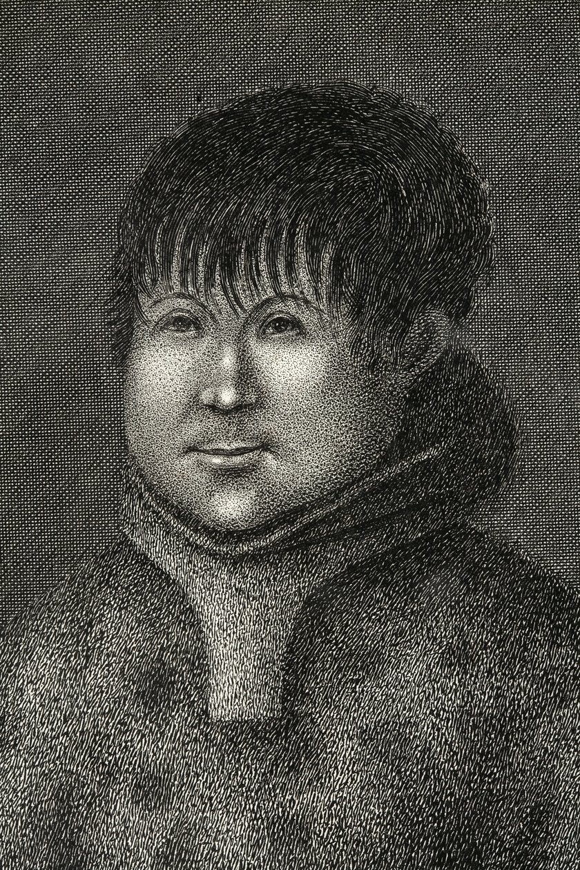 John Sakeouse, infödd i Jacob Sound, Grönland, den första Esquimaux som man vet hade varit i detta land, 1816 av Emilia Anderson