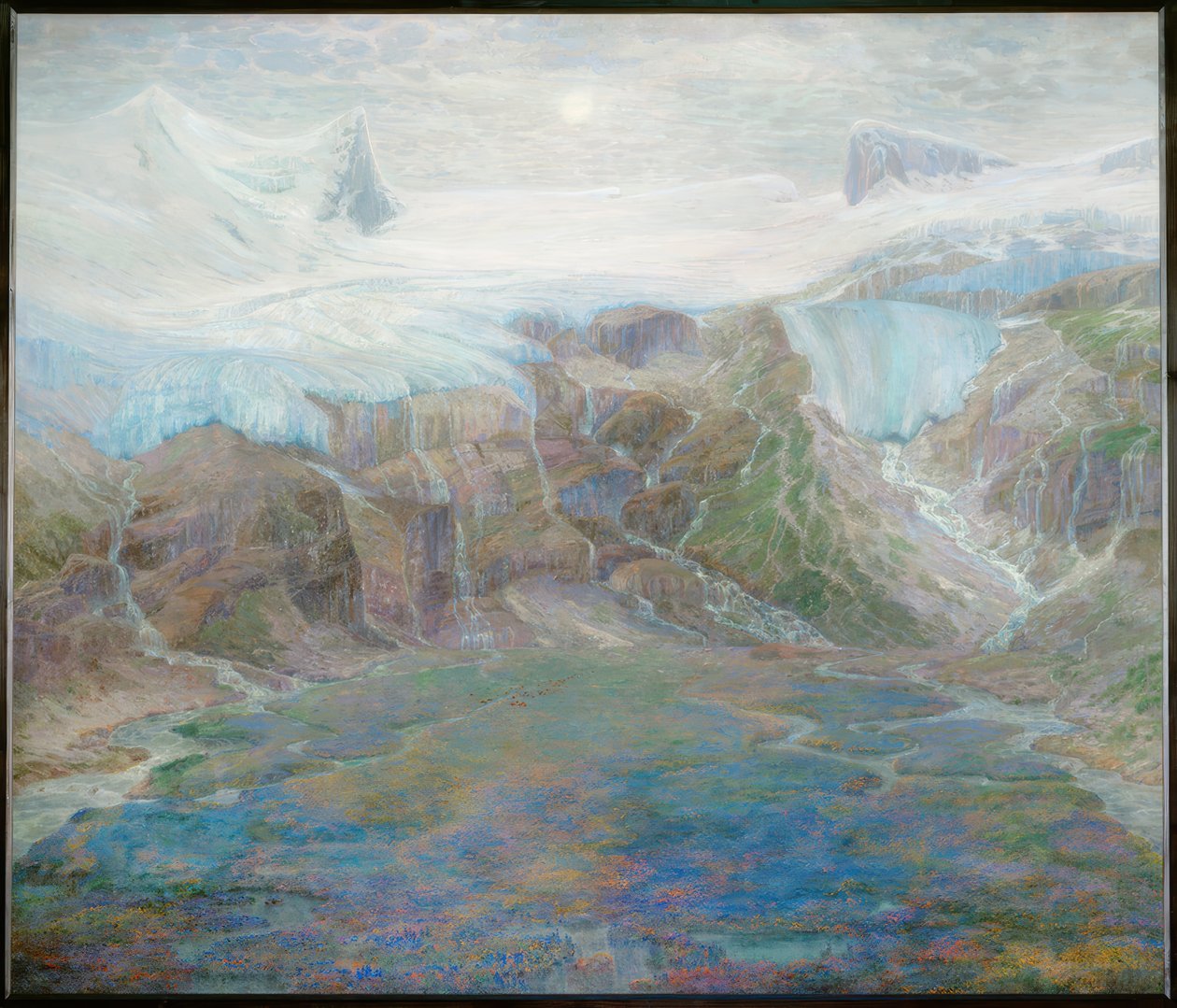 Schlattenkäs-glaciären av Emilie Mediz Pelikan