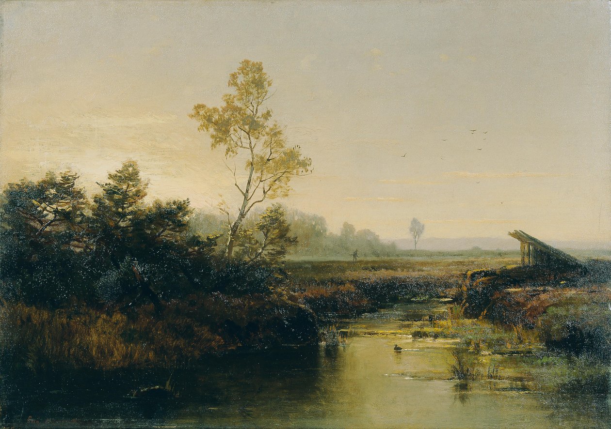 Moorlandschaft av Emilie Mediz Pelikan