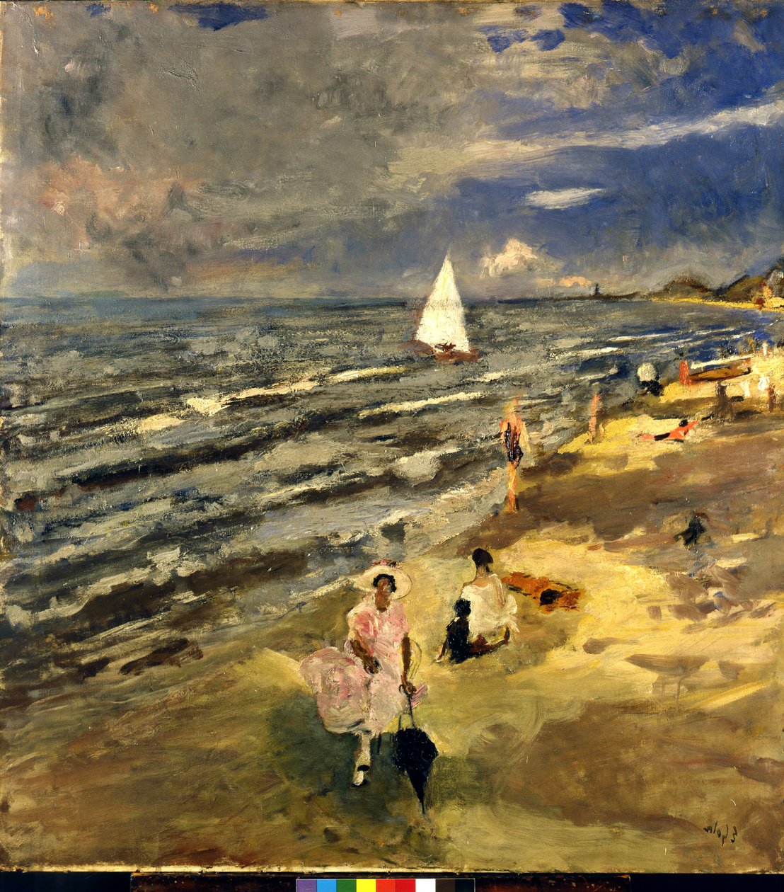 Spiaggia av Emilio Gola