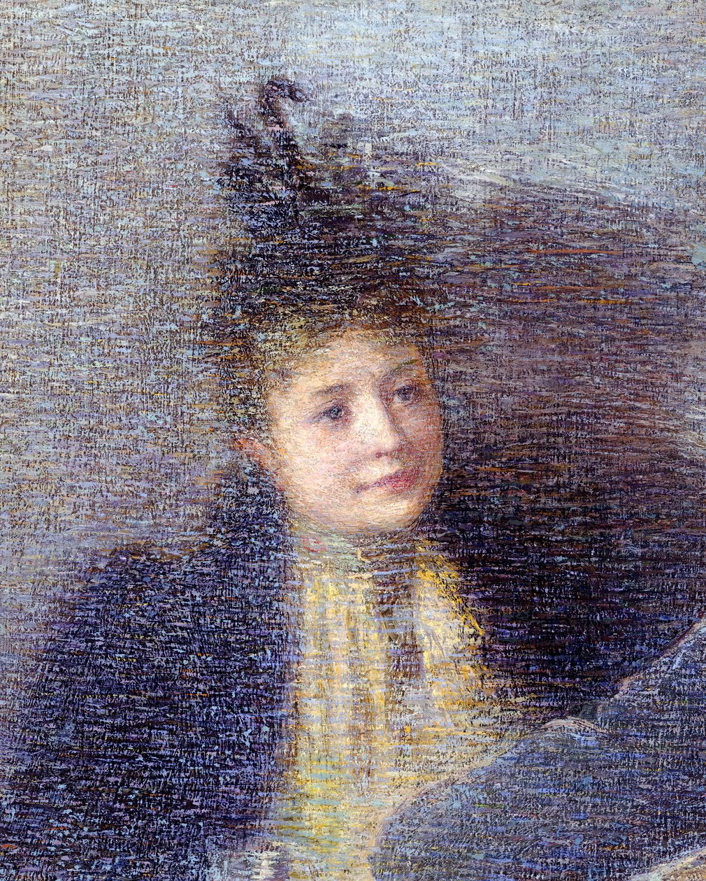 Reflektioner av en hungrig man eller sociala kontraster, av Emilio Longoni, detalj av Emilio Longoni