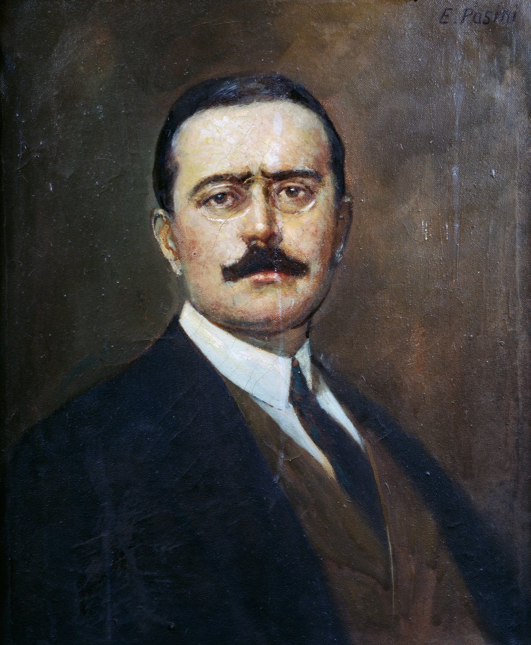 Porträtt av Ugo da Como (Brescia av Emilio Pasini