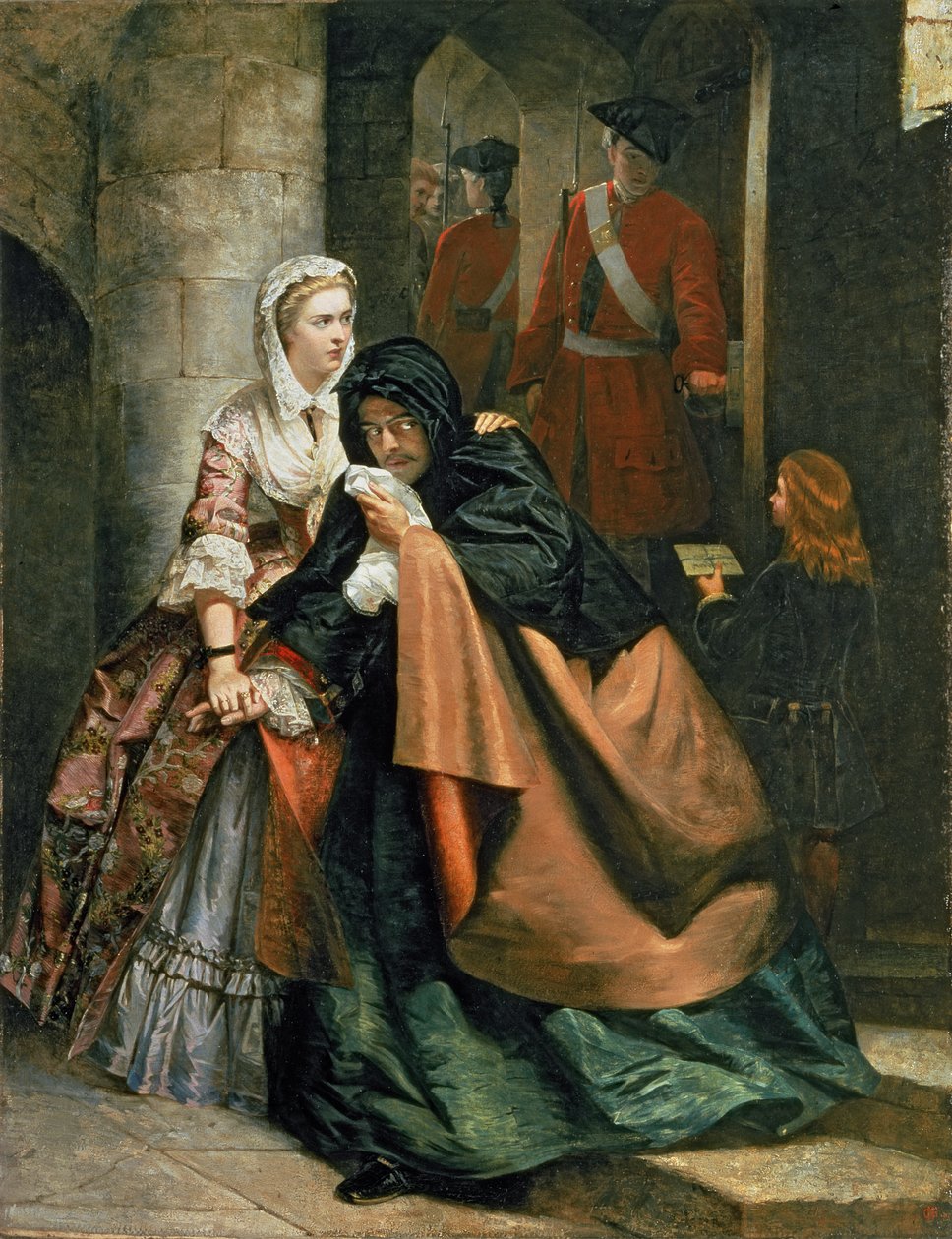 Lord Nithsdale, Escape from the Towerswed av Emily Mary Osborn