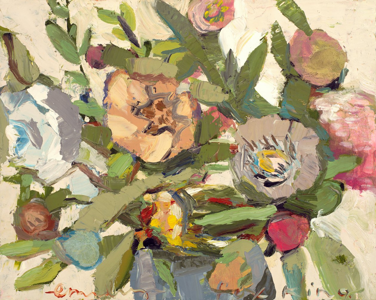 Endless Striving, 2020 (olja på duk) av Emily Fox King