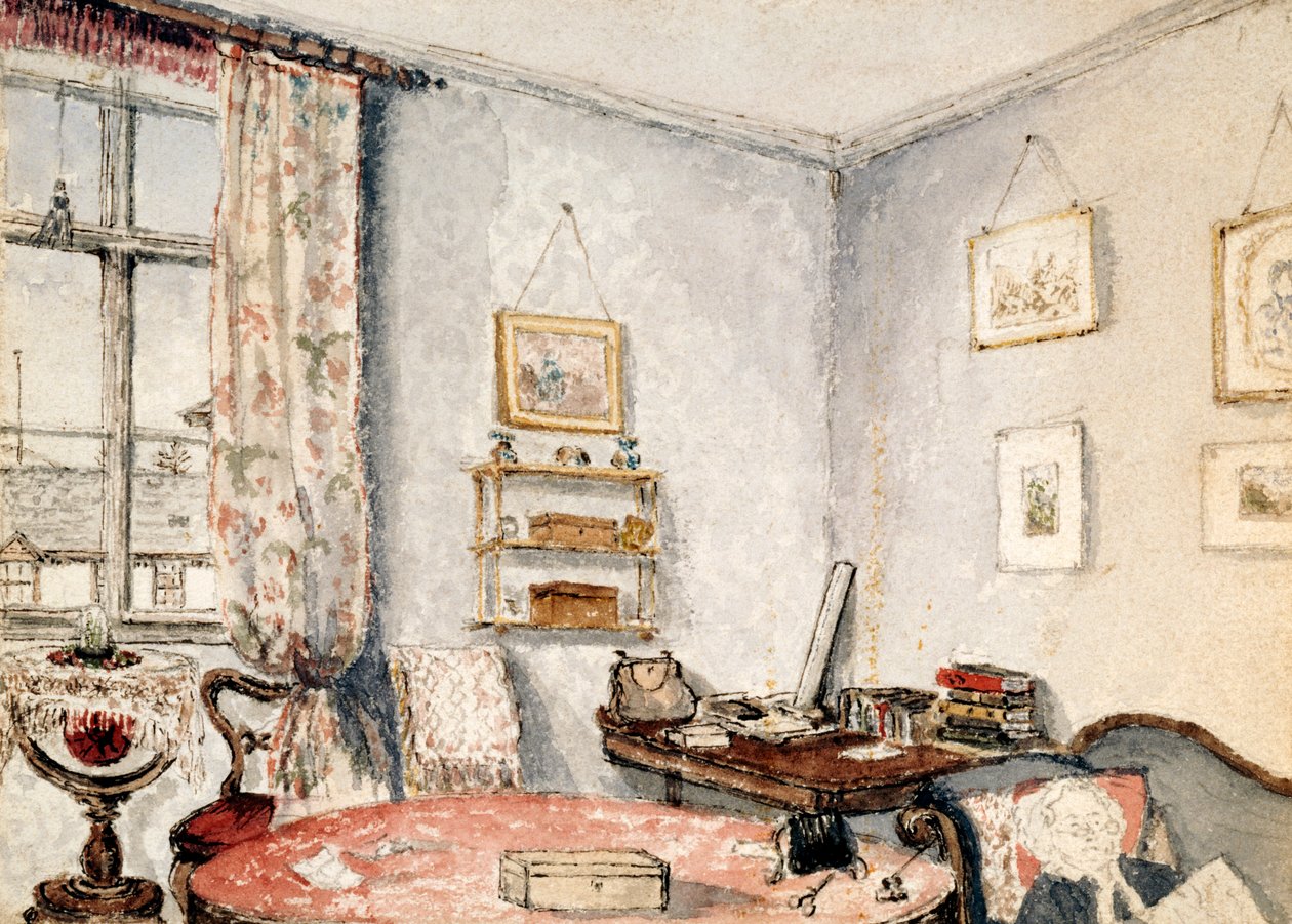 WindermereAnnie Scott - Gadringal - EK., C.1850 (wc på papper) av Emma Kinder