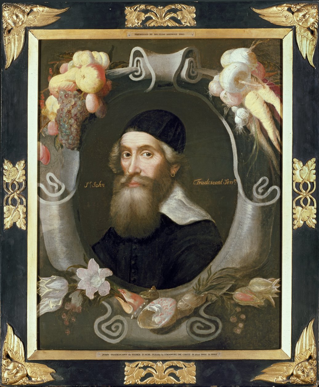 John Tradescant den äldre, 1600-talet av Emmanuel de Critz