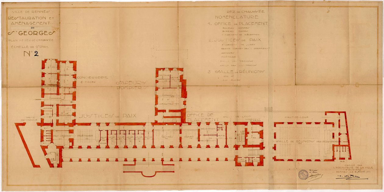 Palais Saint-Georges av Emmanuel le Ray