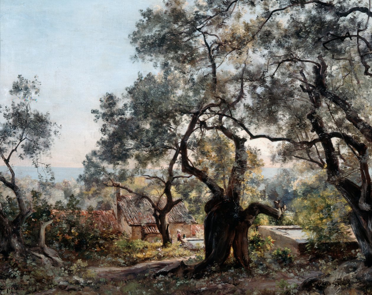Lodola, nära Menton, 1892. av Emmanuel Lansyer