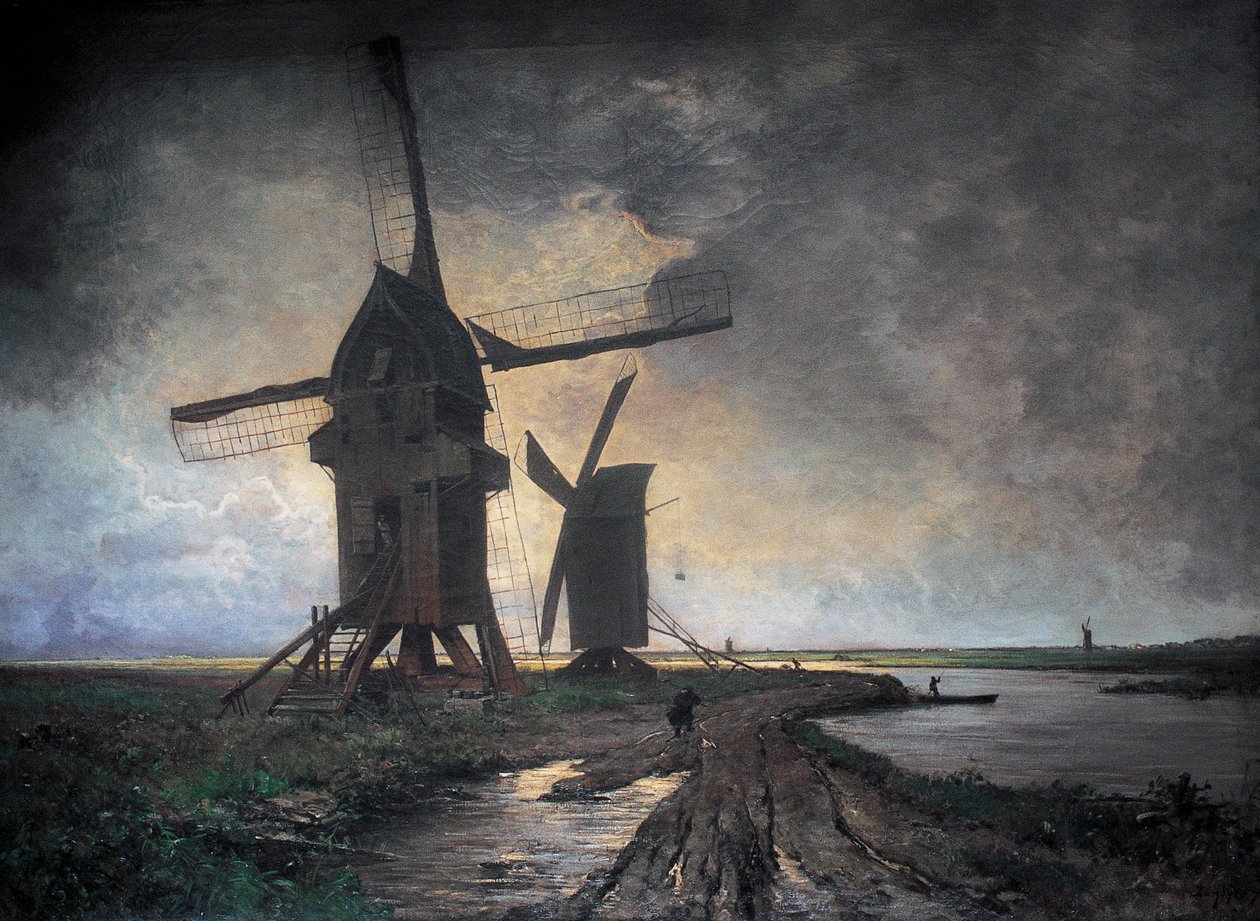 Bruk på slätten i Lille. 1877 (olja på duk) av Emmanuel Lansyer