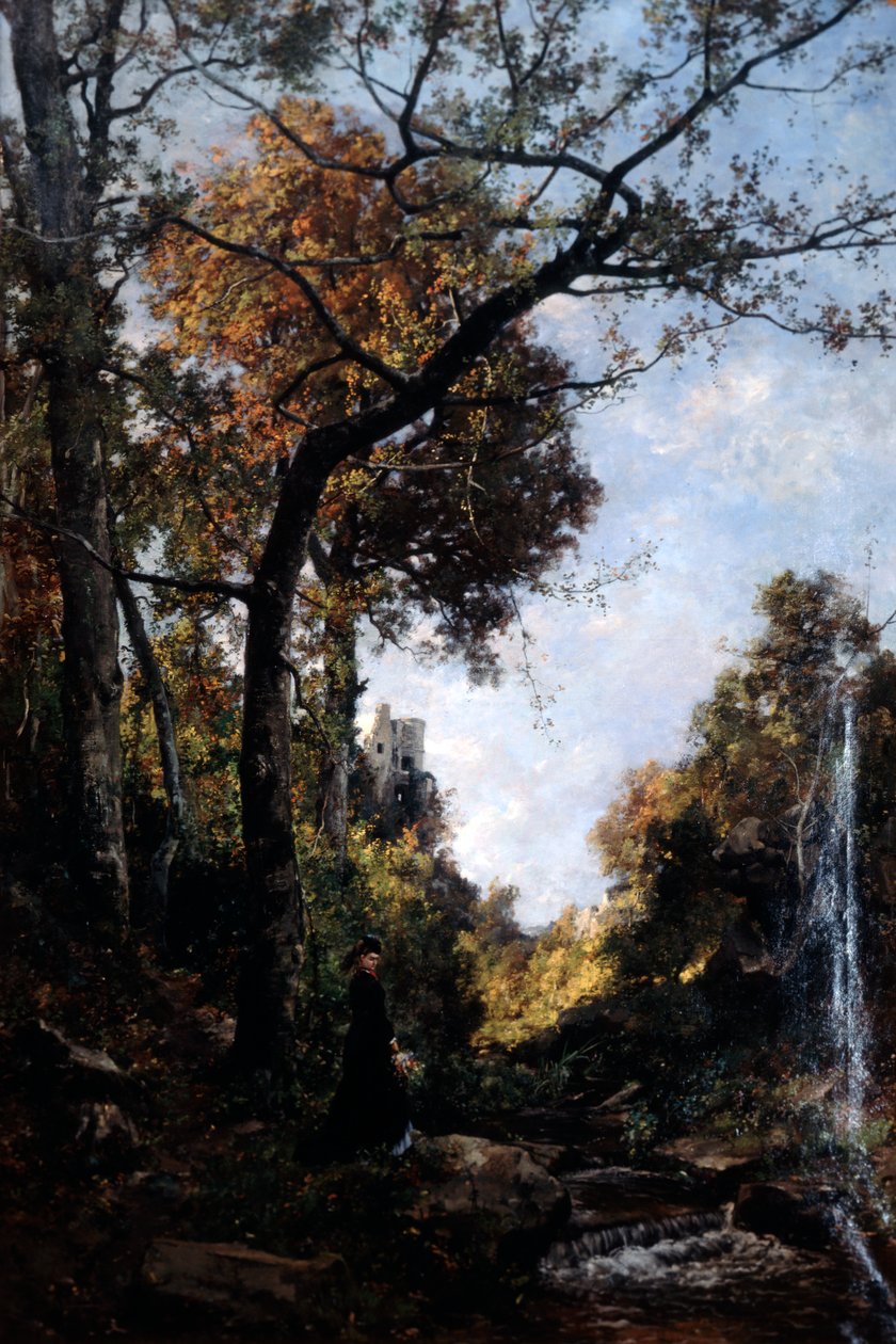Höstvandringen, 1869. av Emmanuel Lansyer